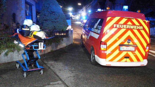 Niefern: Eine Bedrohungslage durch eine Person - SEK im Einsatz