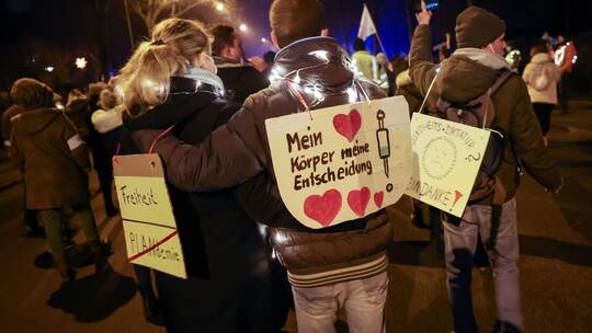 Demonstrationen gegen Corona-Maßnahmen