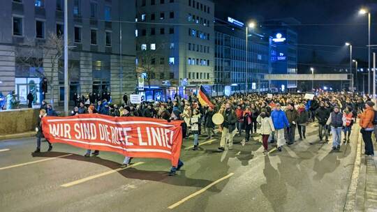 Proteste gegen Corona-Politik
