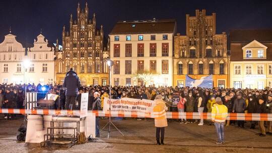 Demonstrationen gegen Corona-Maßnahmen