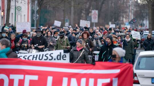 Demonstration in Fürth