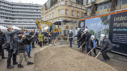 Schlossberghöfe Spatenstich