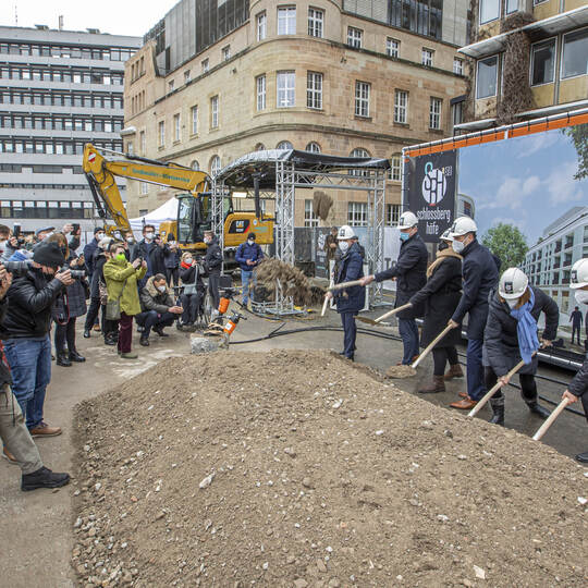 Schlossberghöfe Spatenstich