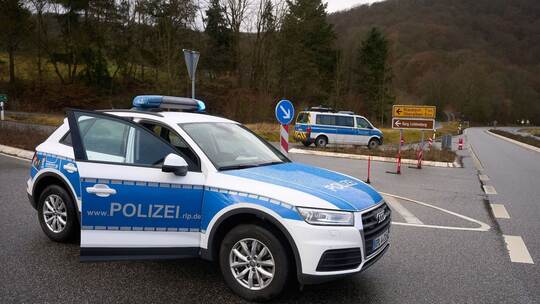 Großeinsatz der Polizei