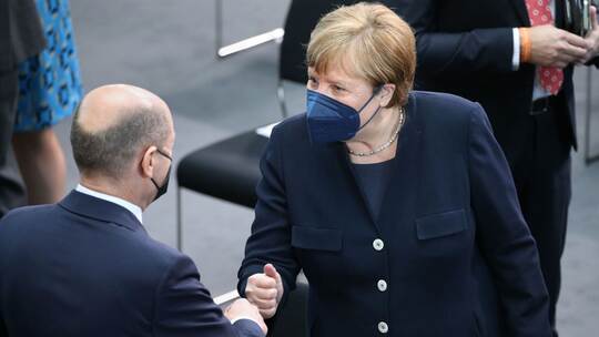 Merkel und Scholz Merkel und Scholz