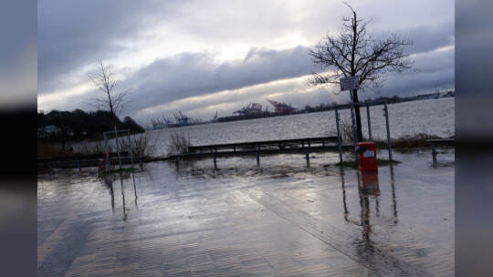 Sturmtief Zeynep - Hamburg