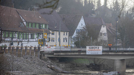 Herrenwaagbrücke Kreisverkehr Mühlacker