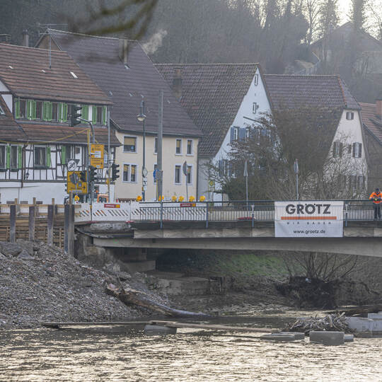 Herrenwaagbrücke Kreisverkehr Mühlacker