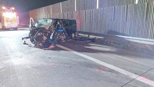 Geisterfahrer-Unfall auf A5