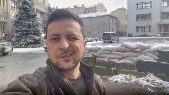 Ukrainischer Präsident Wolodymyr Selenskyj Ukrainischer Präsident Wolodymyr Selenskyj