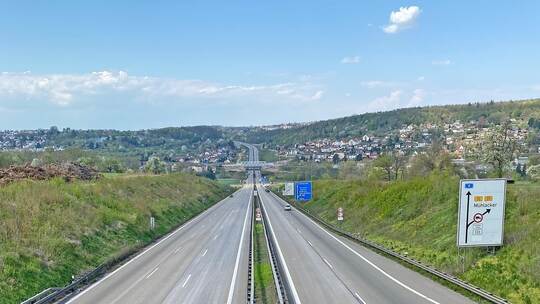A8 Enztalquerung Raststätte AS PF Ost