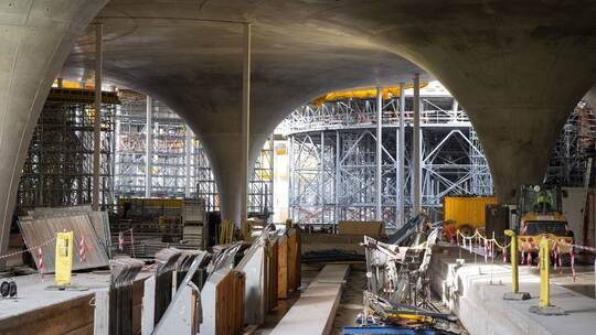 Baustelle Stuttgart 21 Bahnhof