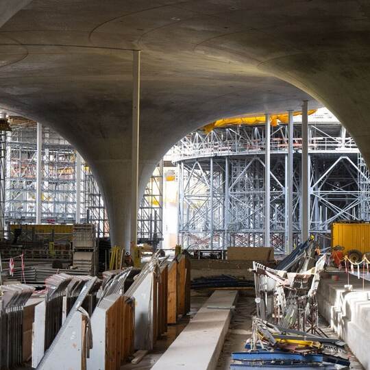 Baustelle Stuttgart 21 Bahnhof