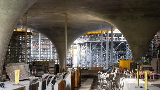 Baustelle Stuttgart 21 Bahnhof