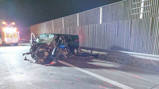 Geisterfahrer-Unfall auf A5