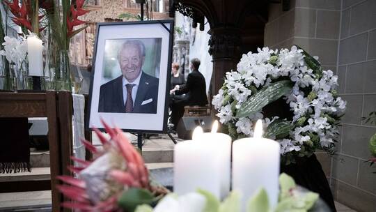 Trauerfeier für Siegfried Steiger