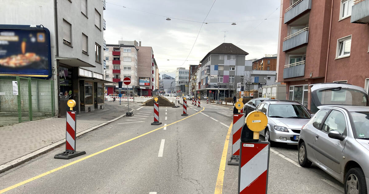 Westliche Karl-Friedrich-Straße: Erste Abschnitte bald wieder frei ...