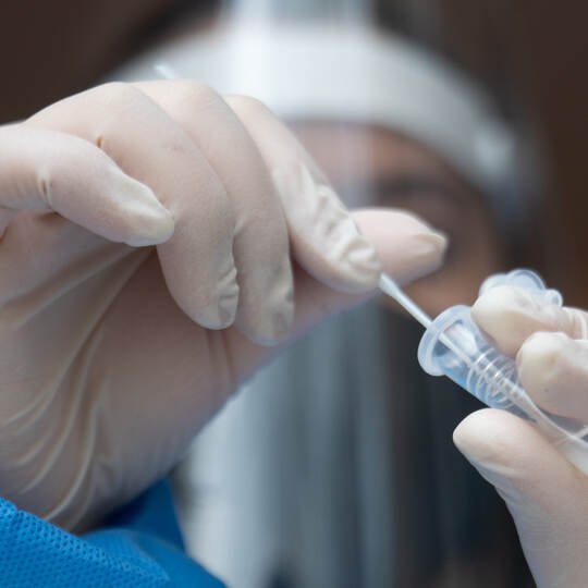 Coronavirus - Teststation Mainz