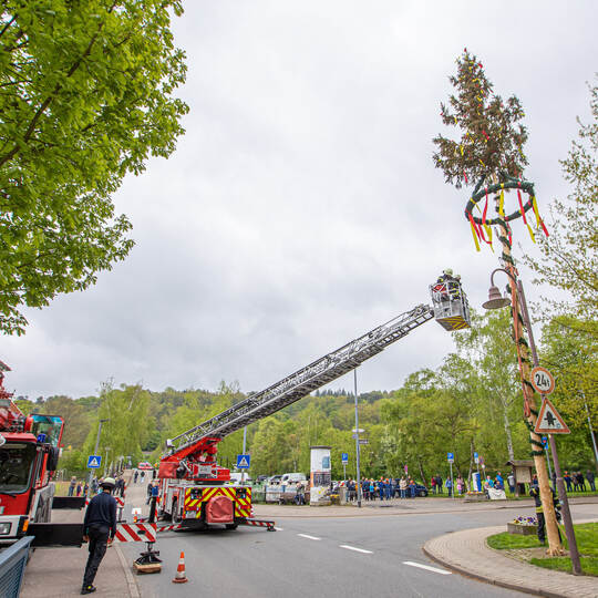 Maibaumstellen Eutingen