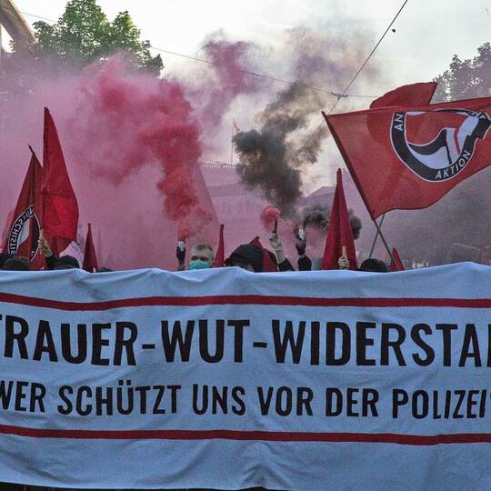 Demonstration in Mannheim Demonstration in Mannheim