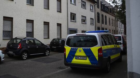 Polizeieinsatz in Mannheim-Waldhof Polizeieinsatz in Mannheim-Waldhof