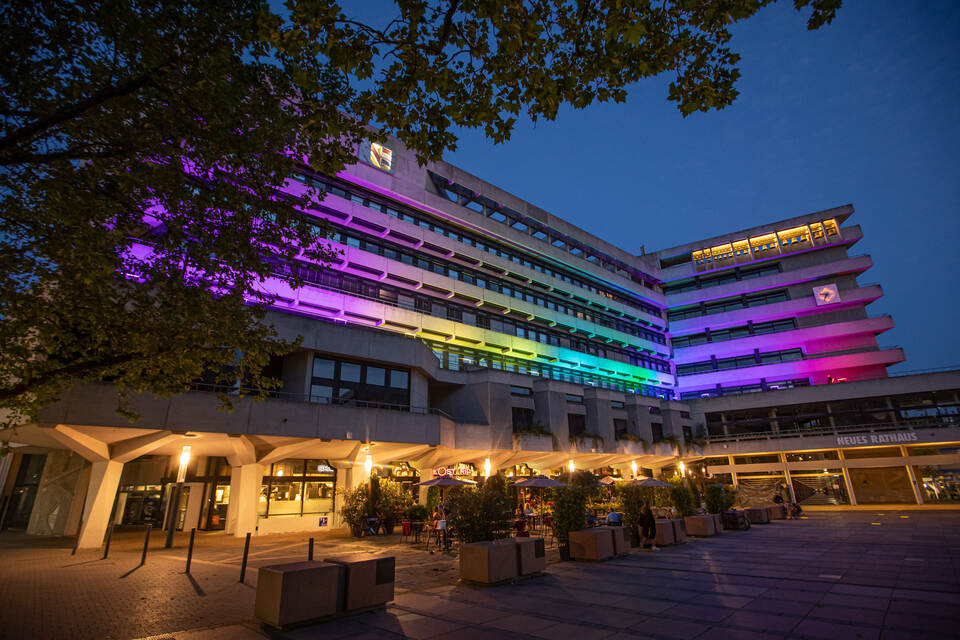 Anti Diskriminierungstag Regenbogen