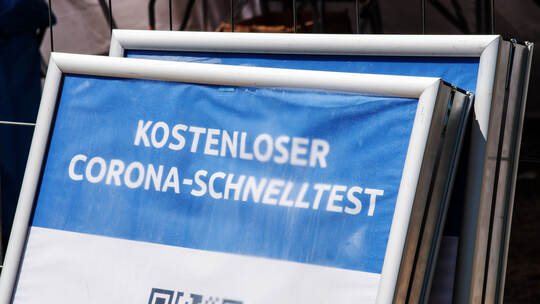 Corona-Teststelle