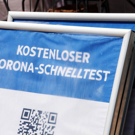 Corona-Teststelle