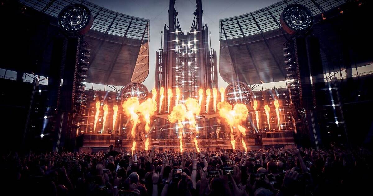 Rammstein erfühlen Band holt Blinde auf die Bühne