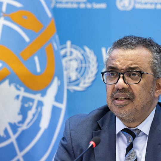 WHO-Chef Tedros Adhanom Ghebreyesus