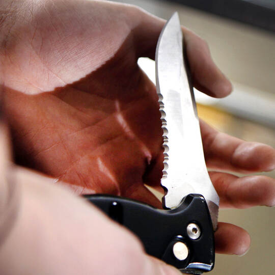 Kriminalstatistik 2019: Über 6800 Messerangriffe in NRW