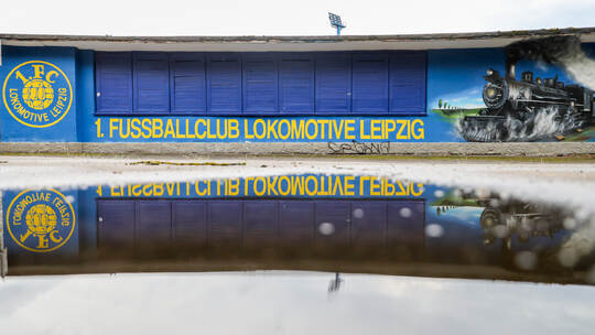 Lok Leipzig vor Relegationsspiel