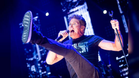 Auftakt der David Hasselhoff-Deutschland-Tournee