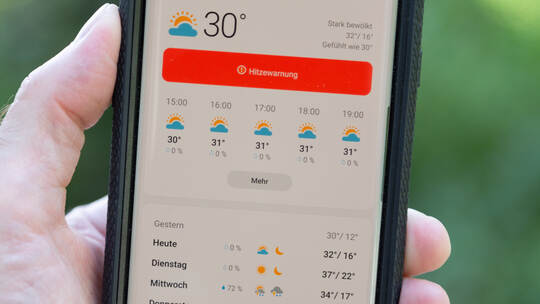 Hitze in Deutschland – Bielefeld