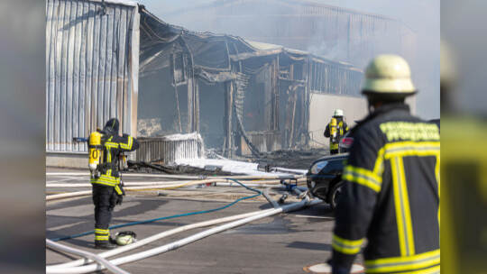 Brand Entsorger Im hinteren Zeil