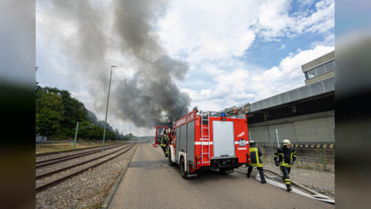 Brand Entsorger Im hinteren Zeil