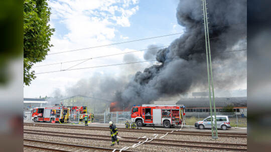 Brand Entsorger Im hinteren Zeil