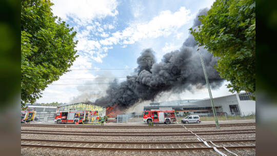 Brand Entsorger Im hinteren Zeil