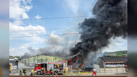 Brand Entsorger Im hinteren Zeil
