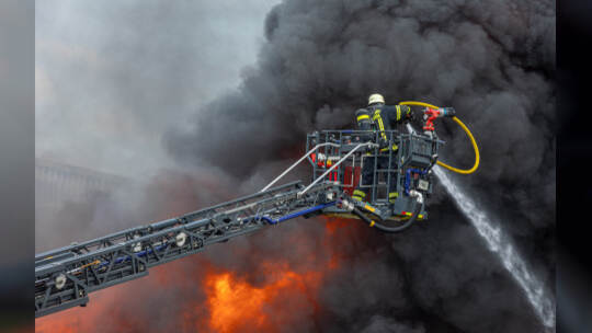 Brand Entsorger Im hinteren Zeil