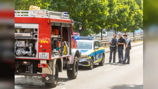 Brand Entsorger Im hinteren Zeil