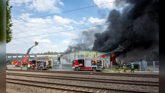 Brand Entsorger Im hinteren Zeil