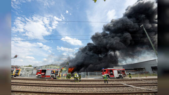 Brand Entsorger Im hinteren Zeil
