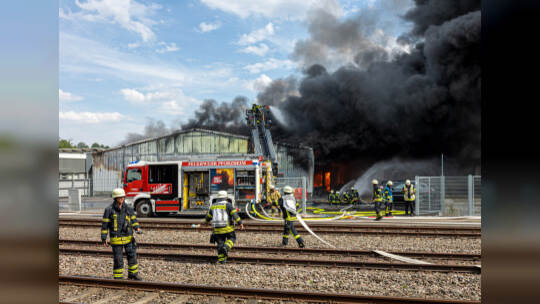 Brand Entsorger Im hinteren Zeil