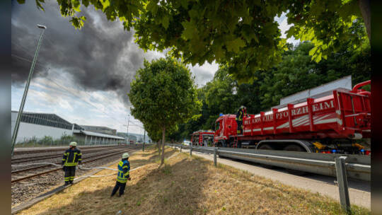 Brand Entsorger Im hinteren Zeil