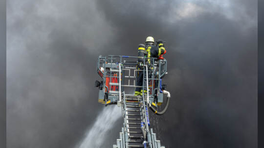 Brand Entsorger Im hinteren Zeil