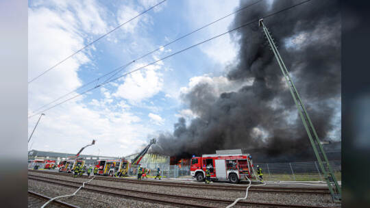 Brand Entsorger Im hinteren Zeil