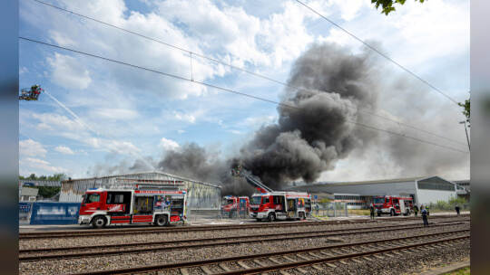 Brand Entsorger Im hinteren Zeil