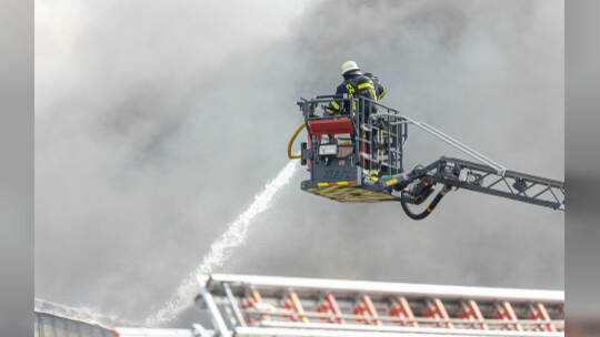 Brand Entsorger Im hinteren Zeil