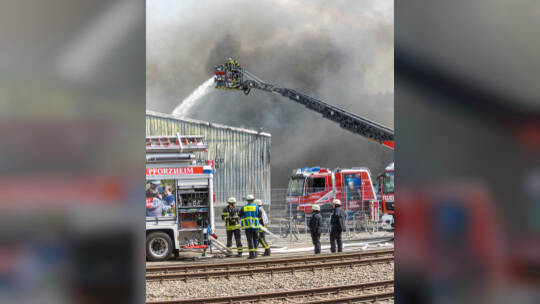 Brand Entsorger Im hinteren Zeil